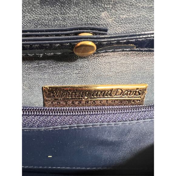 Vintage Whiting & Davis International Patent Leather Crossbody - Picture 7 of 7